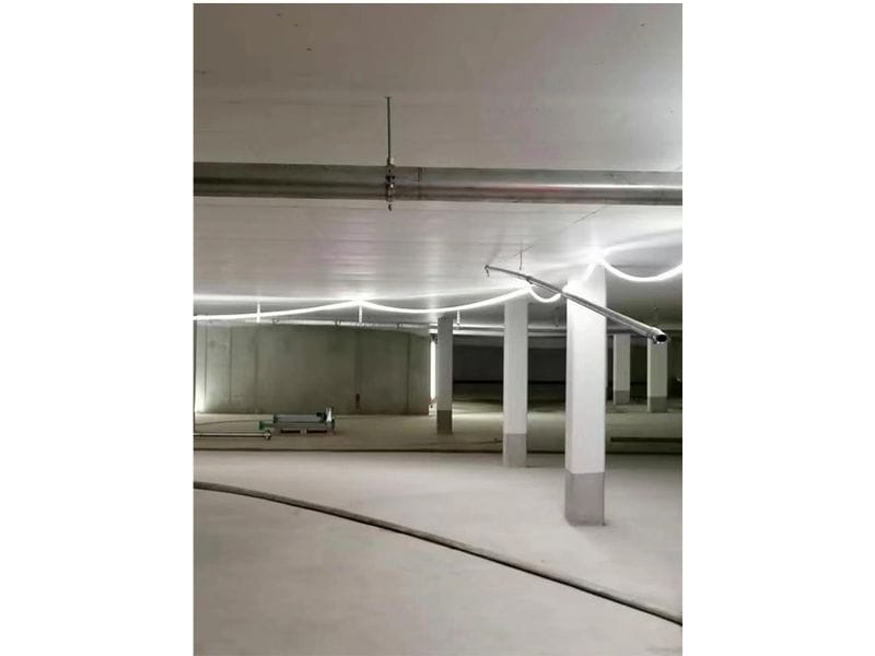Ekström LED Schlauch Kabelrolle 15 m / IP 55 Für die Bauindustrie entwickelt