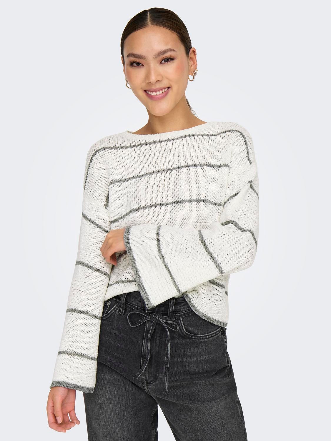 ONLGEENA Strickpullover Cloud Dancer