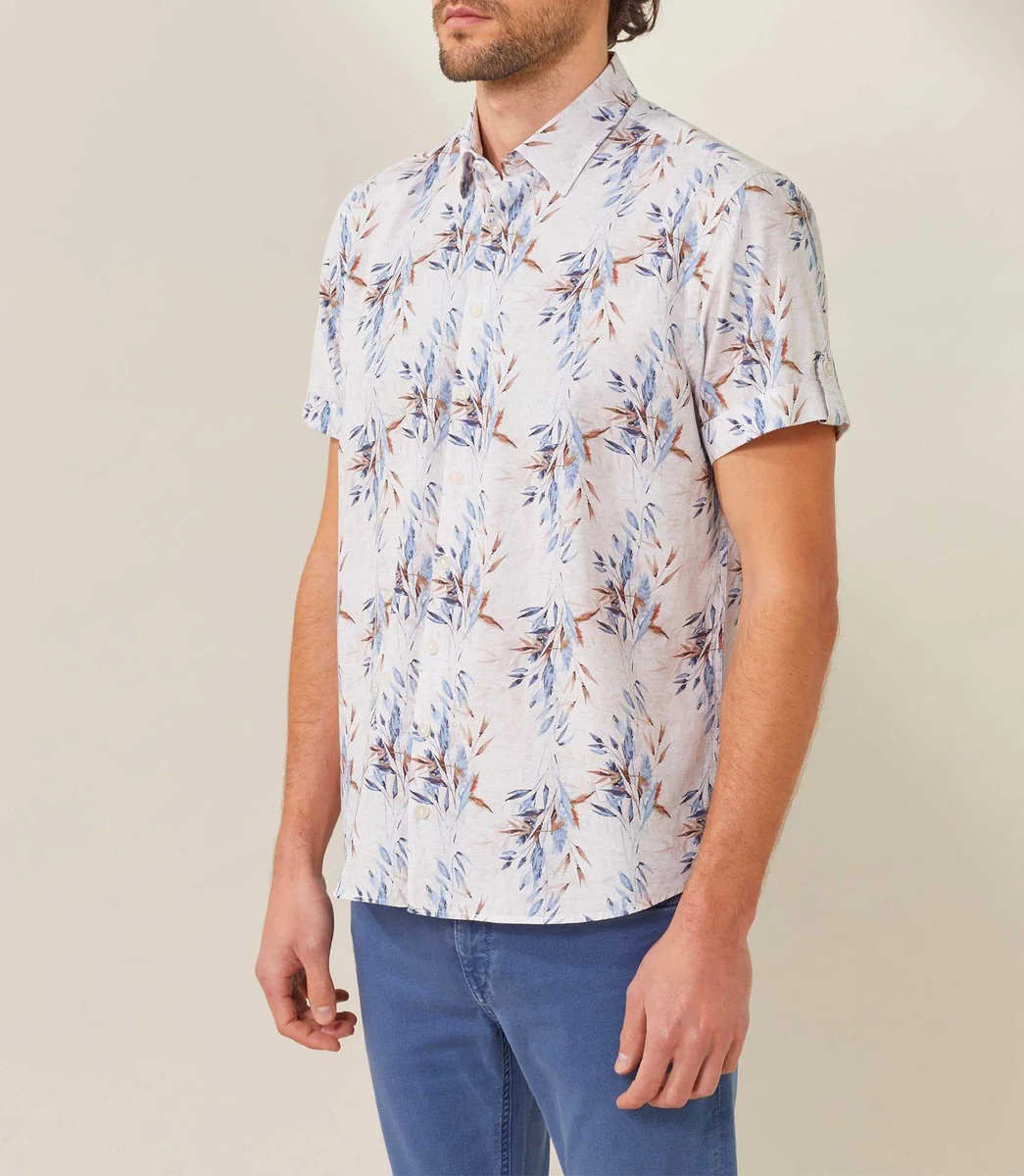 Chemise casual bleu ciel 
