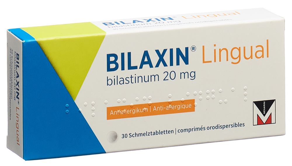 Bilaxin Lingual 20 mg<br>30 Stück, Blister, Schmelztablette