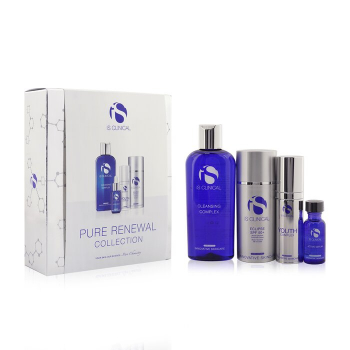 IS Clinical Pure Renewal Collection: Cleansing Compelx 180ml   Active Serum 15ml   Youth Complex 30g   Eclipse SPF 50 Sunscreen Cream 100g 4pcs