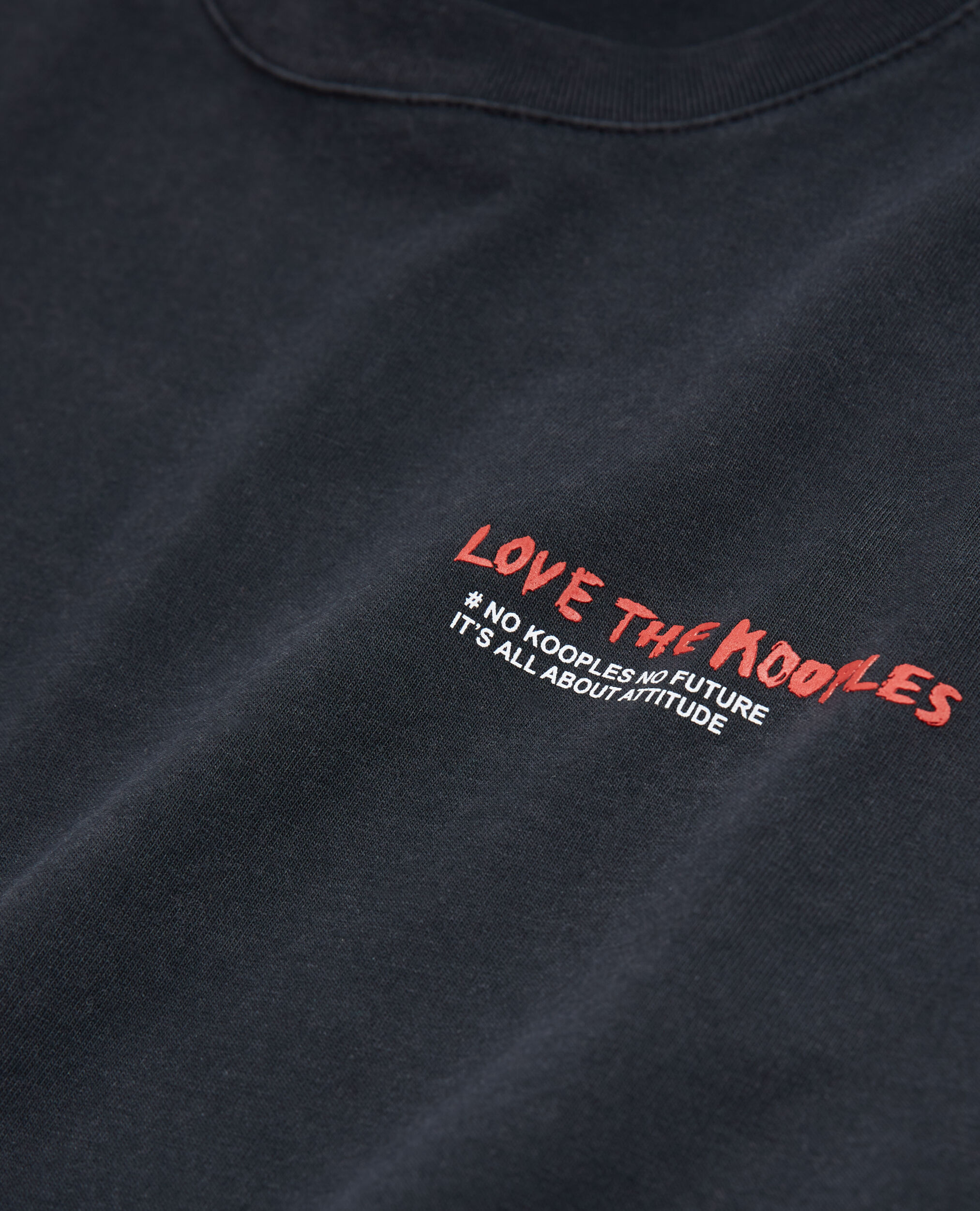 T-shirt Love Kooples noir
