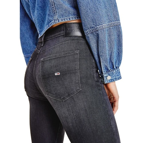 Tommy Jeans - SYLVIA HR SPR SKNY CE173 Negro