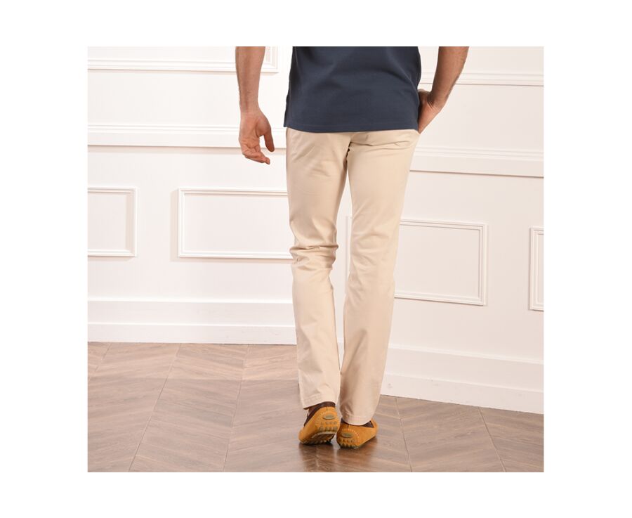 Pantalon chino homme Écru - KYRK