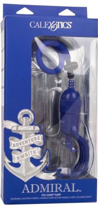 Calexotics - Admiral Stay-Hard Penispomp - Blauw