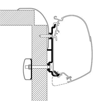 Thule Adapter Frankia 6 Meter