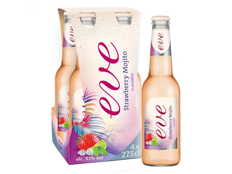 Eve Bier Strawberry Mojito 4 x 0.275 l Erdbeeriger Biergenuss