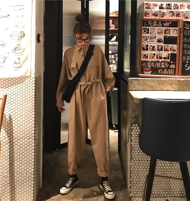 Whoosh - Cargo-jumpsuit met lange mouwen