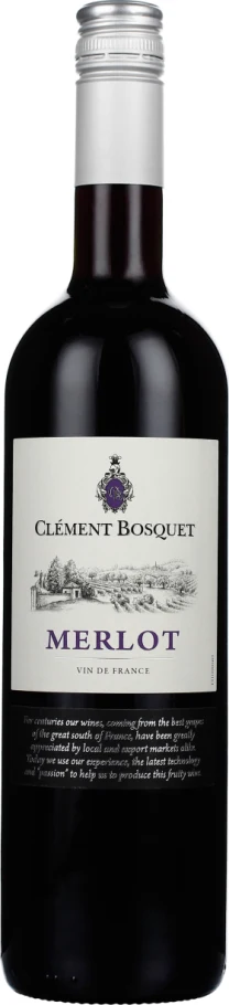CLEMENT BOSQUET MERLOT 75CL