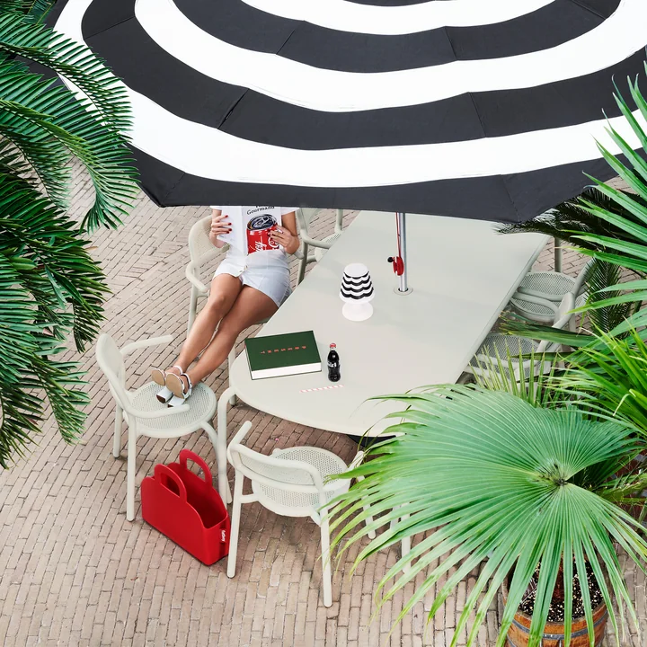 Fatboy - Toní Tablo Tisch, 220 x 99 cm, anthrazit