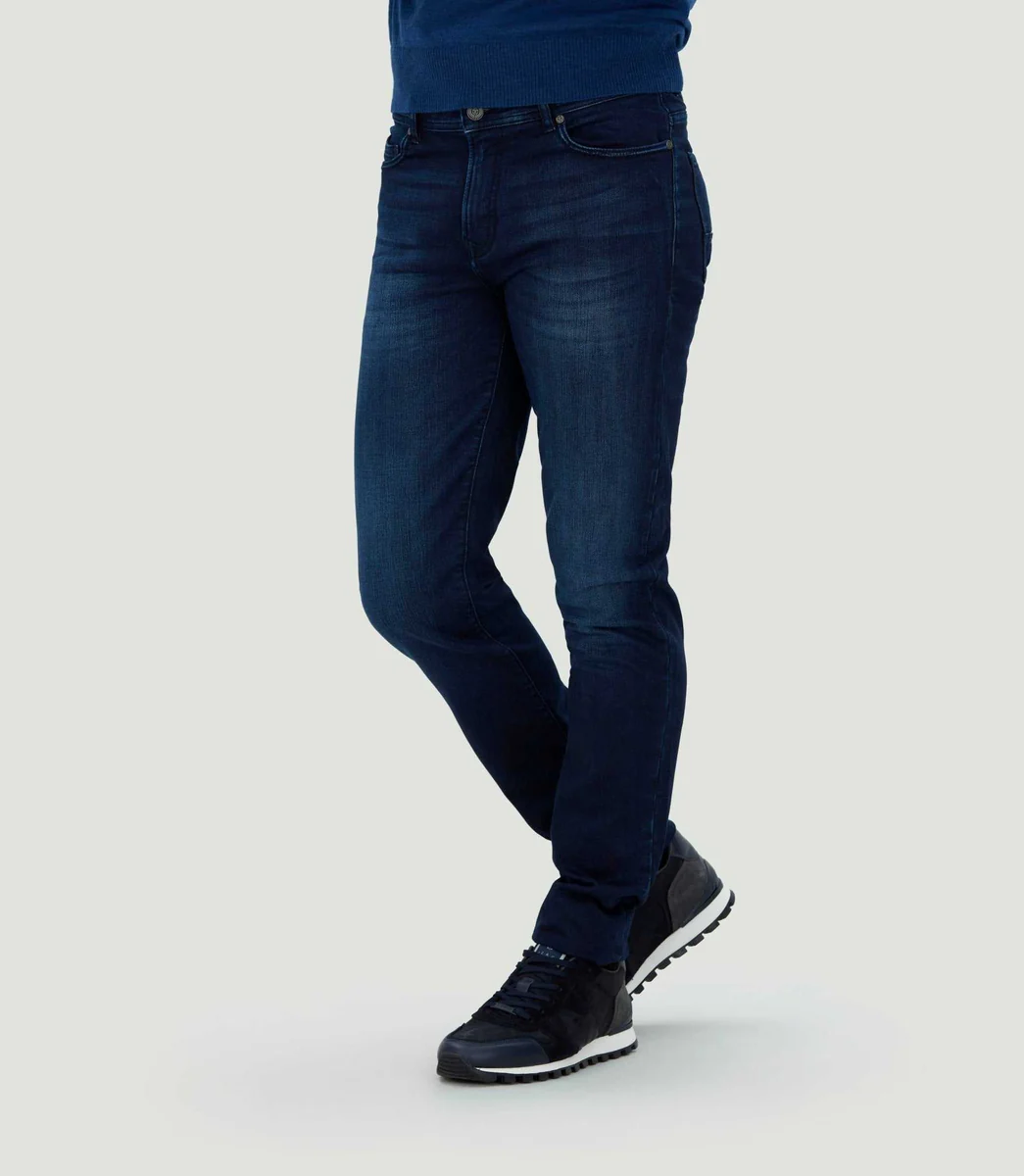 Jogger jean Hydroless bleu moyen 
