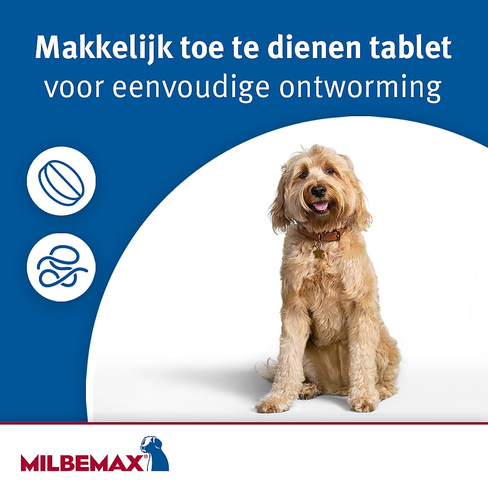 Milbemax ontworming voor honden
