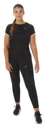 Maillot manches courtes Asics Run Icon Noir Femme