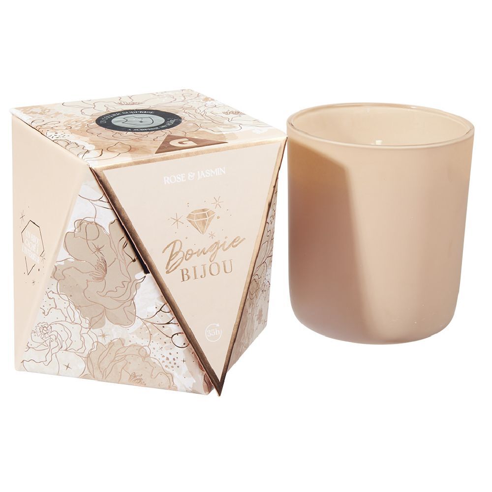 Coffret bougie bijou collier