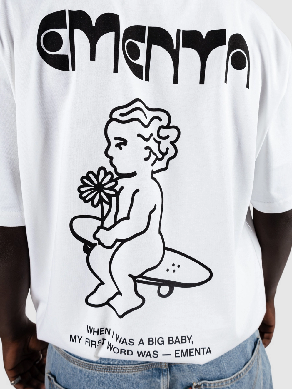 Ementa SB First Word T-Shirt white