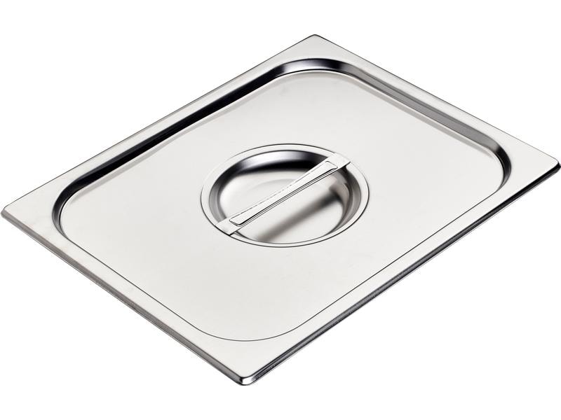 INOX Deckel für Garbehälter CNS 1/2 GN Deckel für Garbehälter