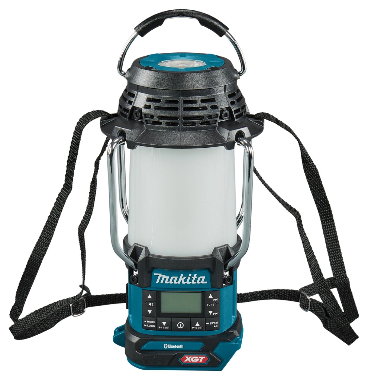 Makita MR010GZ 40V Max Camping lamp met radio en Bluetooth