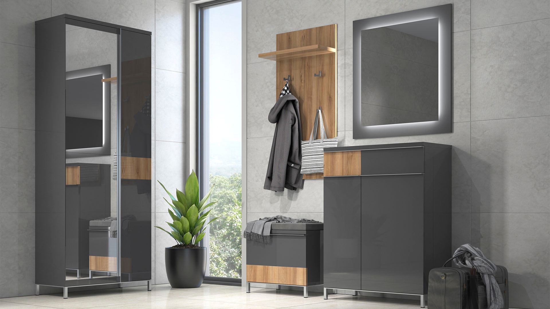 PLACES OF STYLE Einlegeboden »Onyx« (B/T/H): 72/32,1/8 cm,  im praktischen 2er-Set