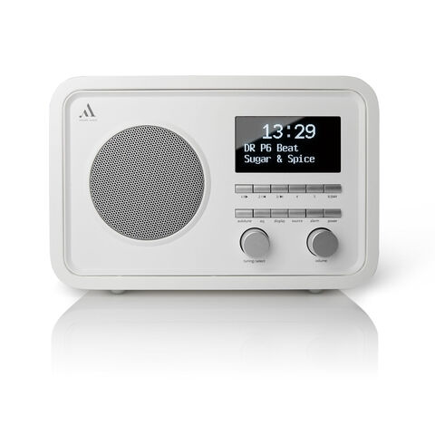 Argon RADIO2 – mooie DAB-radio met goed geluid en Bluetooth Wit