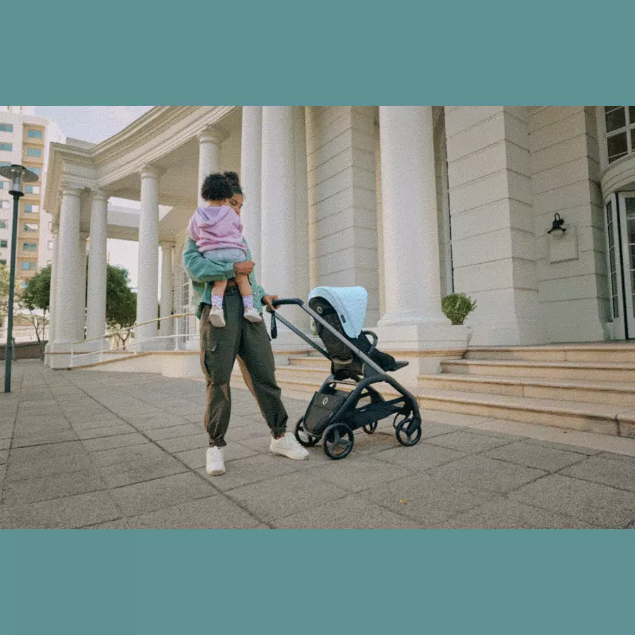 bugaboo Kinderwagen Dragonfly Complete Black Midnight Black