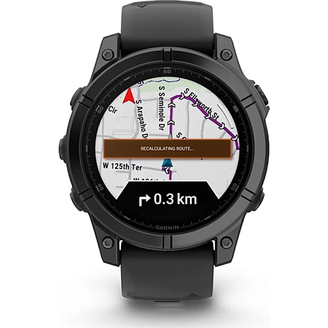 Garmin Fenix E smartwatch – sort