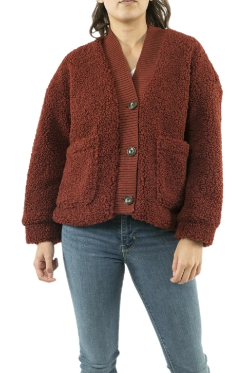 gilets cardigans Veromoda 10220719 annika marron