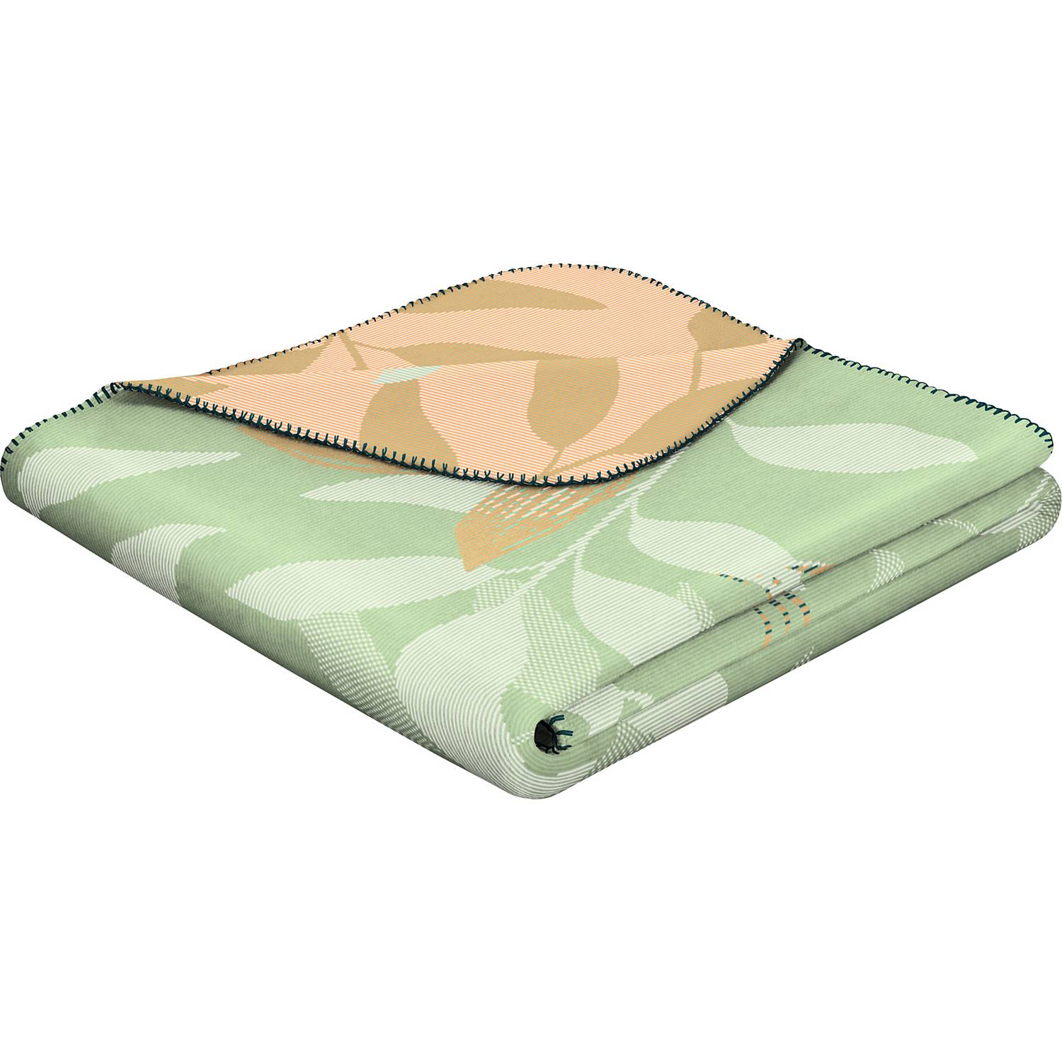 Biederlack Jacquard Wohndecke 