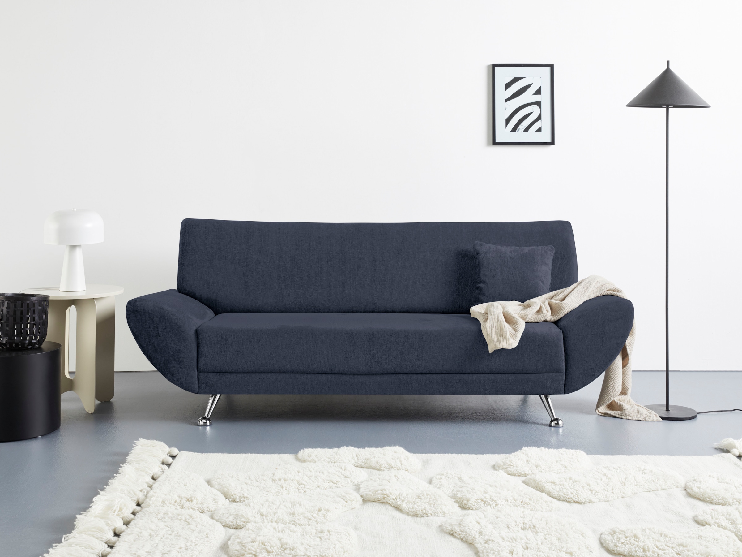 INOSIGN 3-Sitzer »Saltare elegant und komfortabel, toller Designfuss«