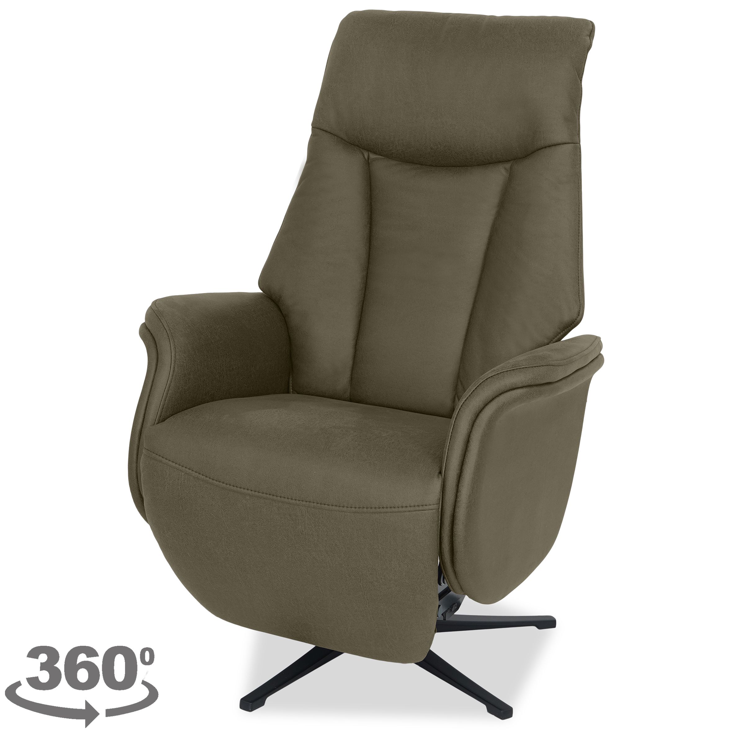Relaxfauteuil Marc B75 x D83 x H114 cm