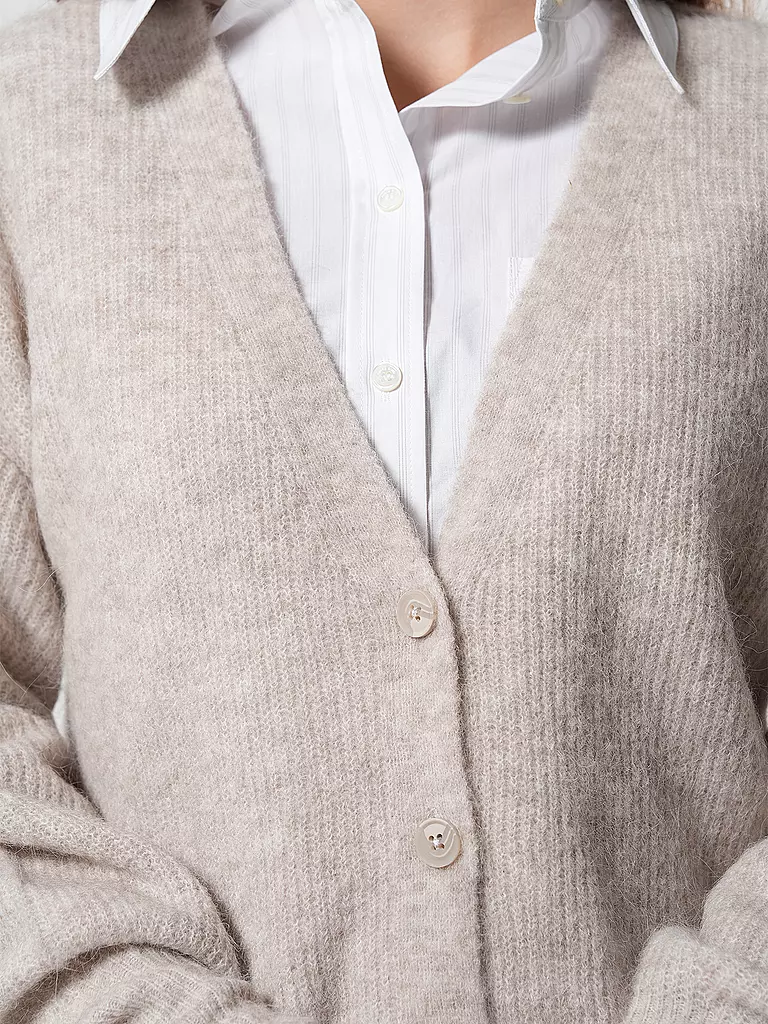 MOS MOSH Strickjacke MMTHORAV beige