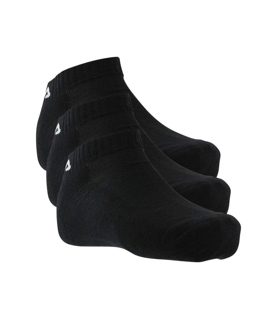 FILA Lot de 3 paires de Socquettes Homme Coton TERRY Noir