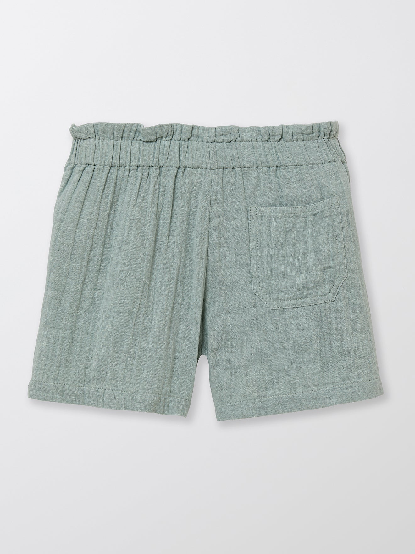 Short Fille en gaze de coton