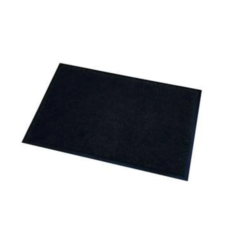 Deurmat Memphis - droogloopmat - zwart - 60 x 80 cm