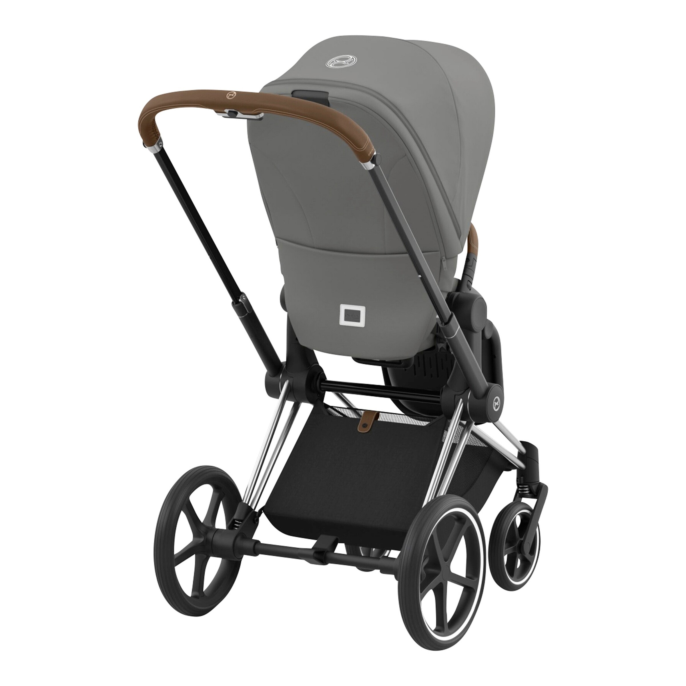 Cybex - PLATINUM Kombikinderwagen PRIAM Comfort Bundle chrome brown / mirage grey
