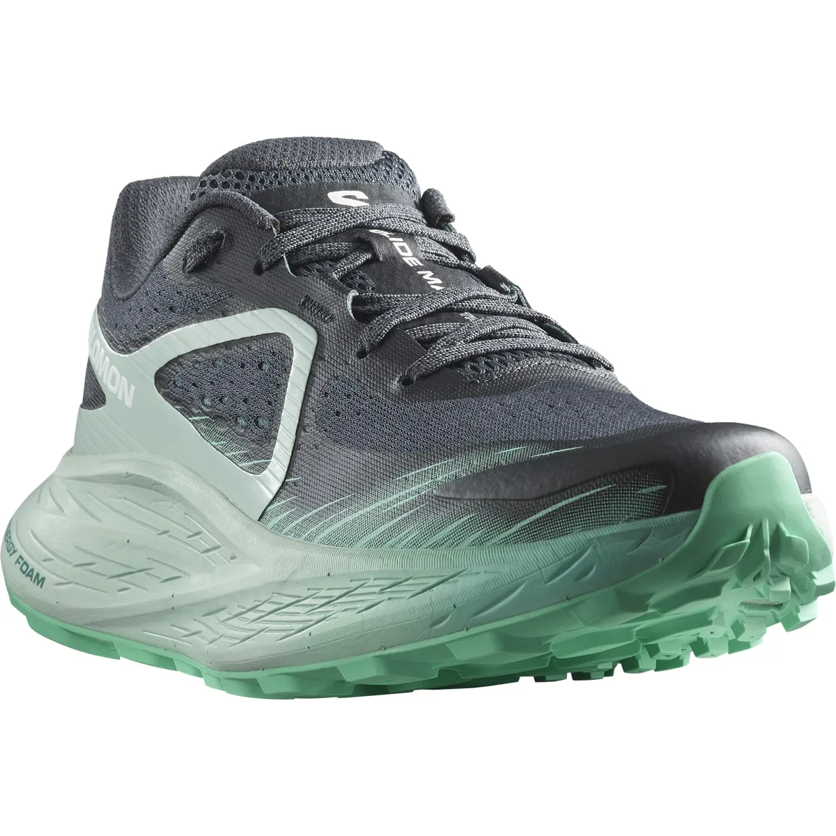 Salomon Women's Glide Max TR Ebony/Blue Haze/Cockatoo