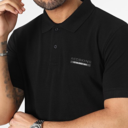 Polo Manches Courtes Eros Olympia Noir