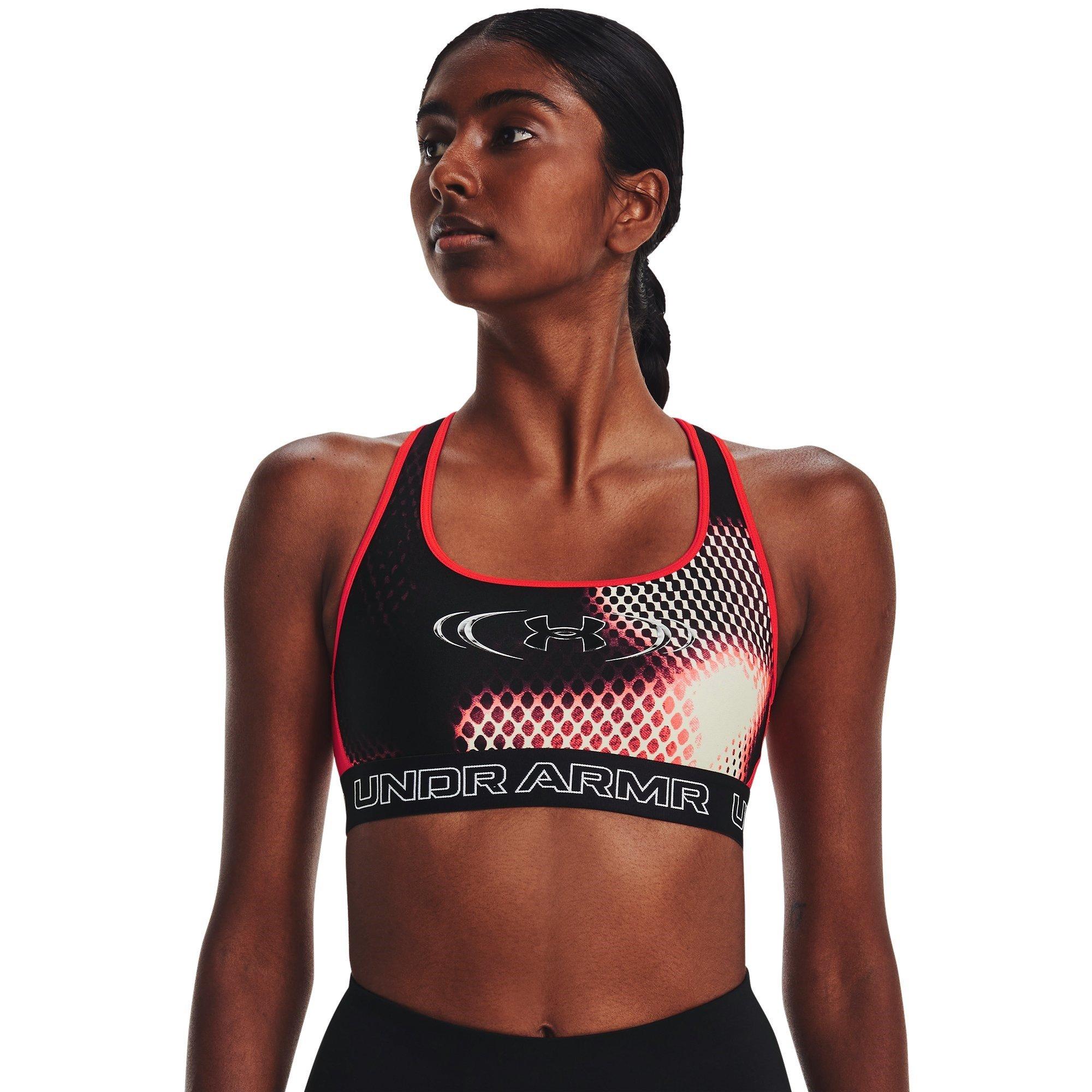 Under Armour Under Armour Ua Authentics Mid Padless Medium Impact Sports Bra Womens