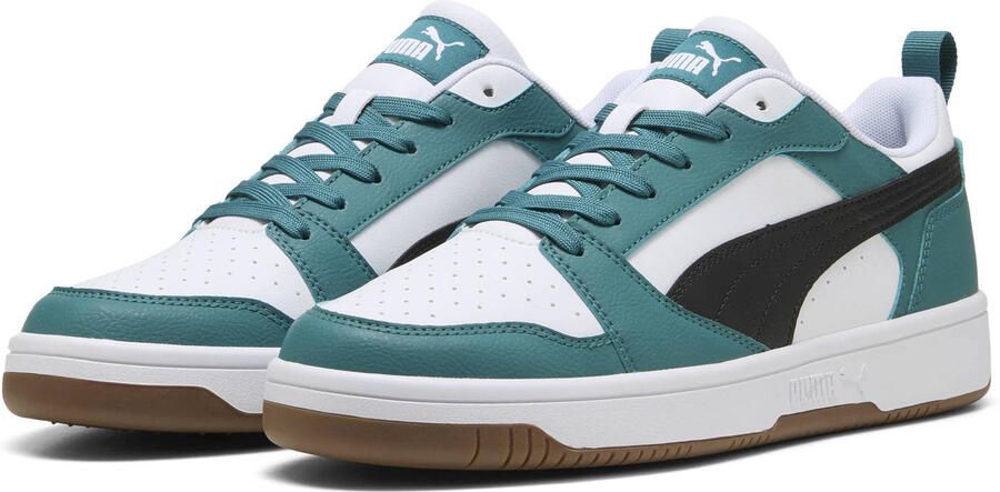 PUMA Rebound v6 Low Unisex Sneakers Emerald Ice- Black- White