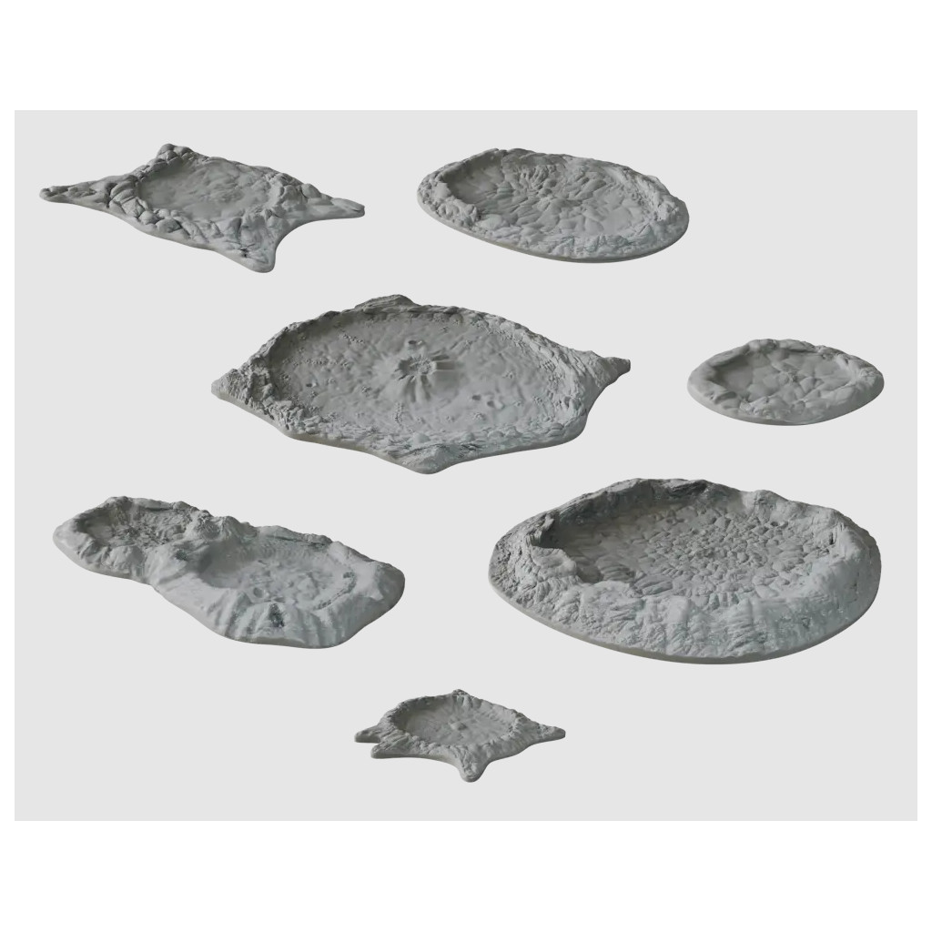 Terrain Crate: Sci-Fi Terrain - Craters
