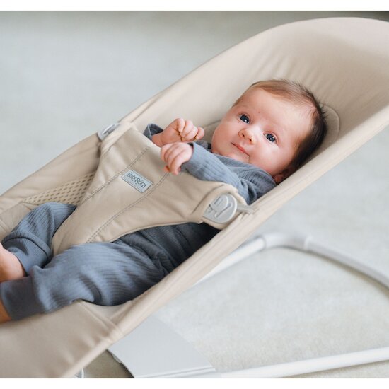 Transat Balance Soft Tri-Fab   Beige        de               BabyBjörn