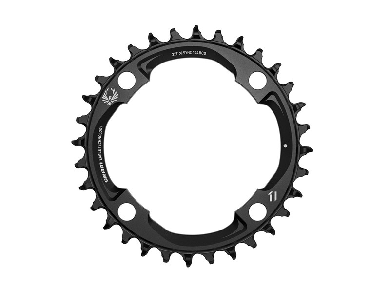 SRAM Eagle Ø104 Singlespeed 32T 4 Huls Klinge