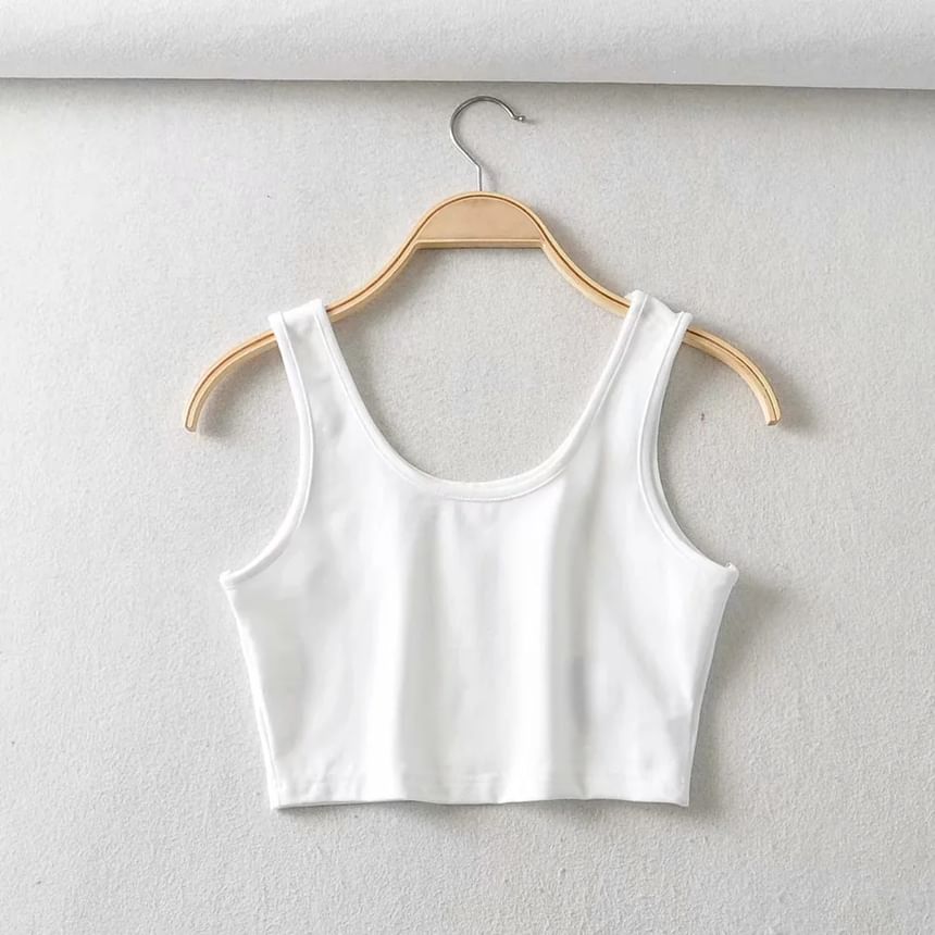Asiris - Effen cropped tanktop