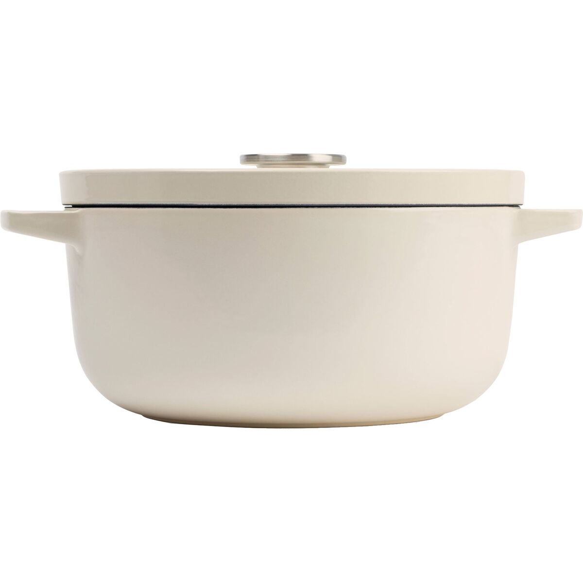 Støpejernsgryte, 22 cm/3,3 liter, almond cream