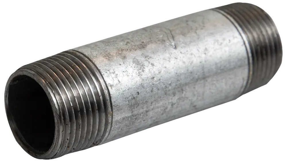 Nippelrør 3/4'' x 100 mm - galvaniseret
