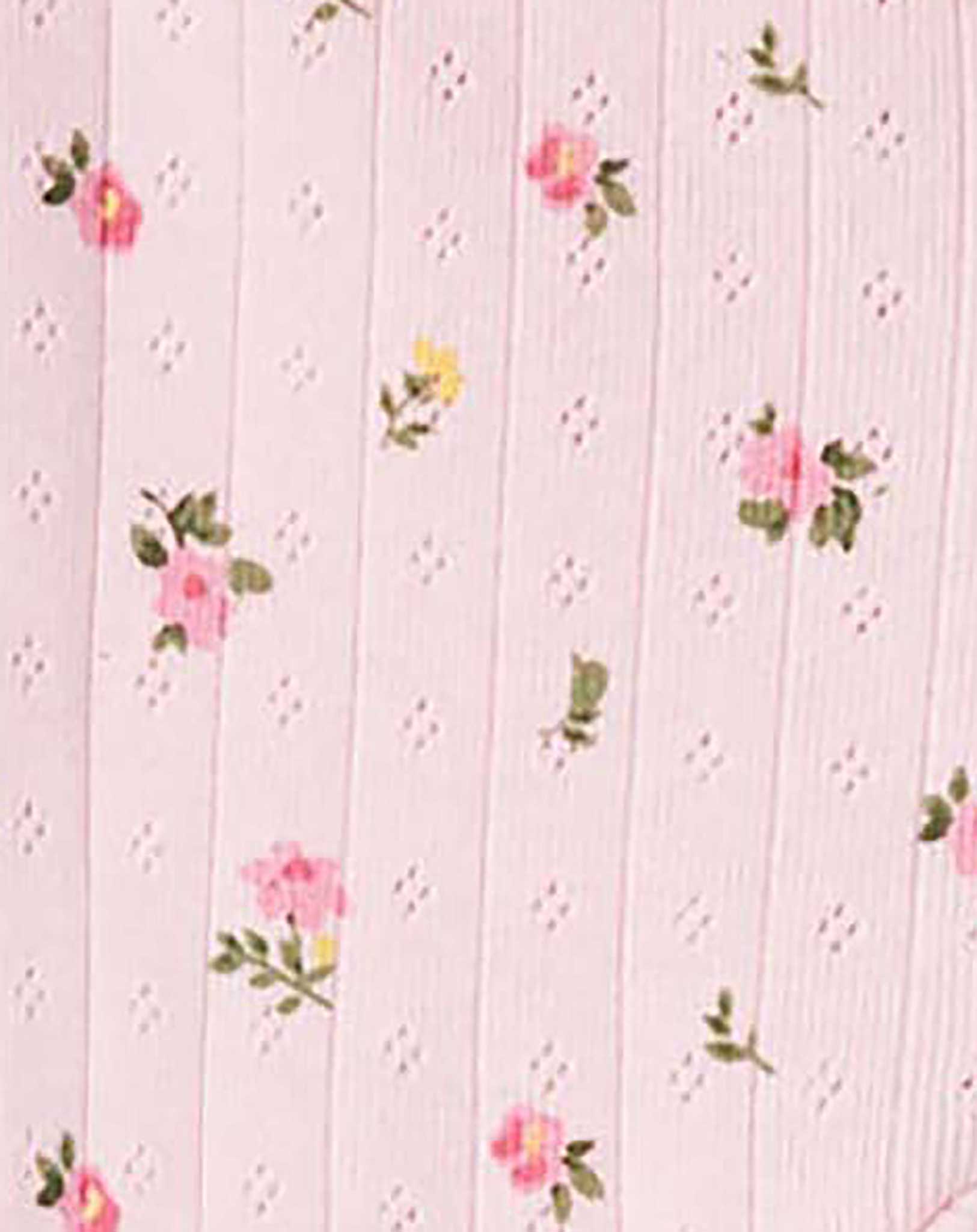 Leggings NBFDANINA FLOWERS in parfait pink