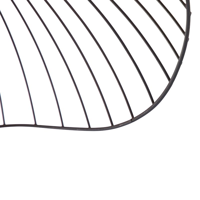 Design plafondlamp zwart 50 cm - Pua