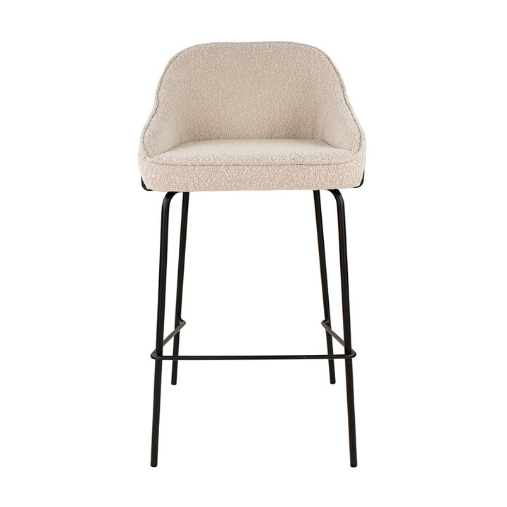Barkruk - Sepp Beige| Comfortabel en stijlvol borrelen