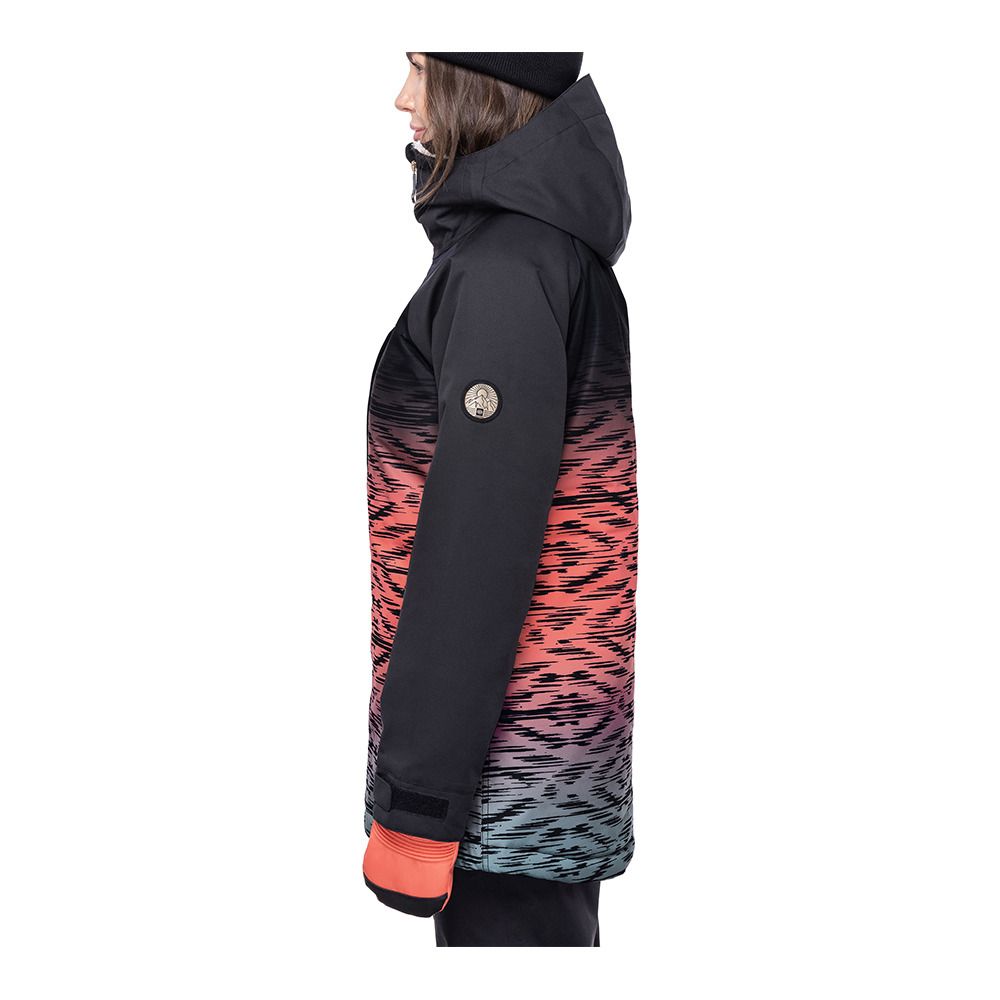 686 DREAM - Veste ski Femme black blue ikat