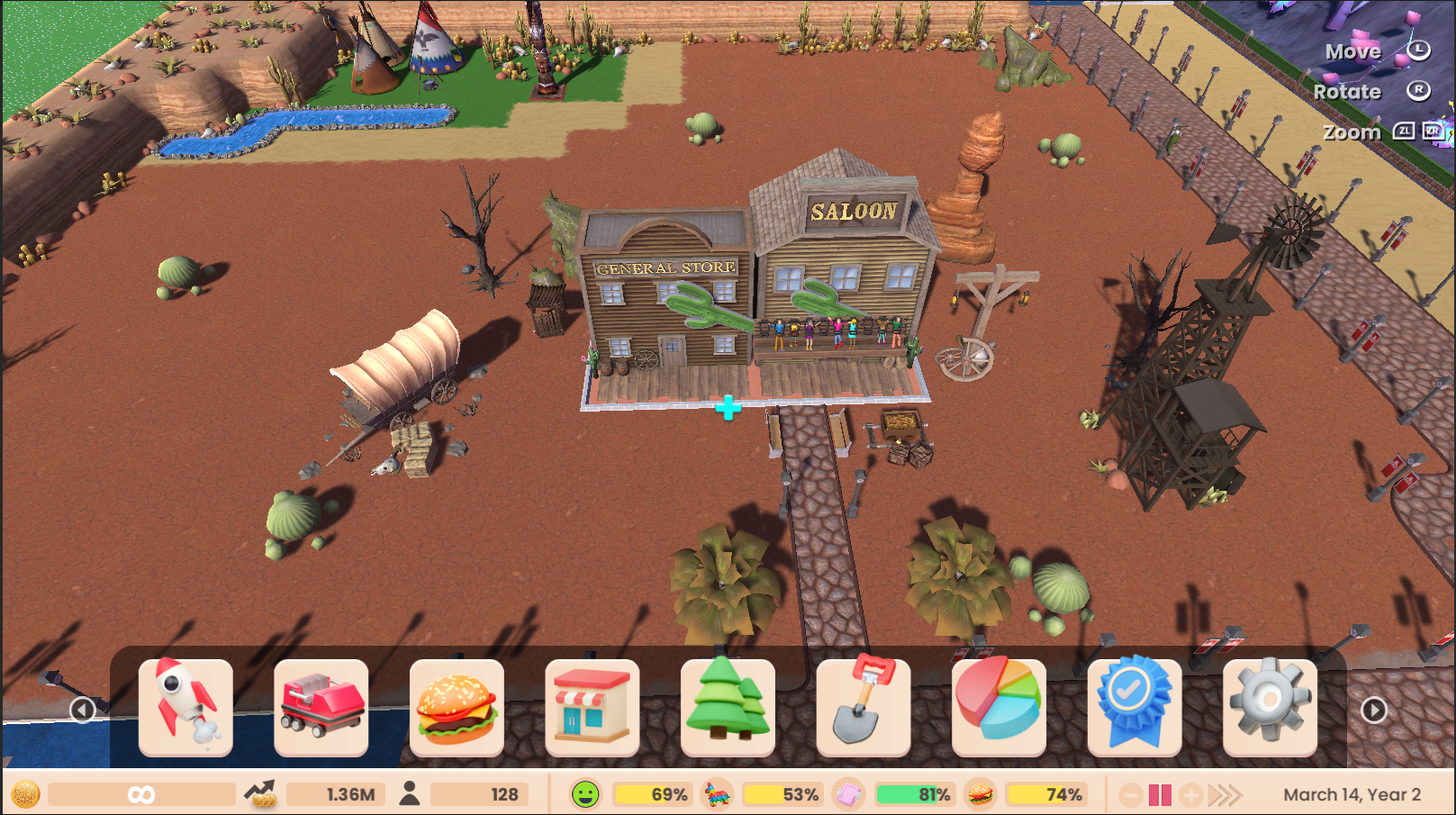 RollerCoaster Tycoon (Adventures Deluxe)- Nintendo Switch