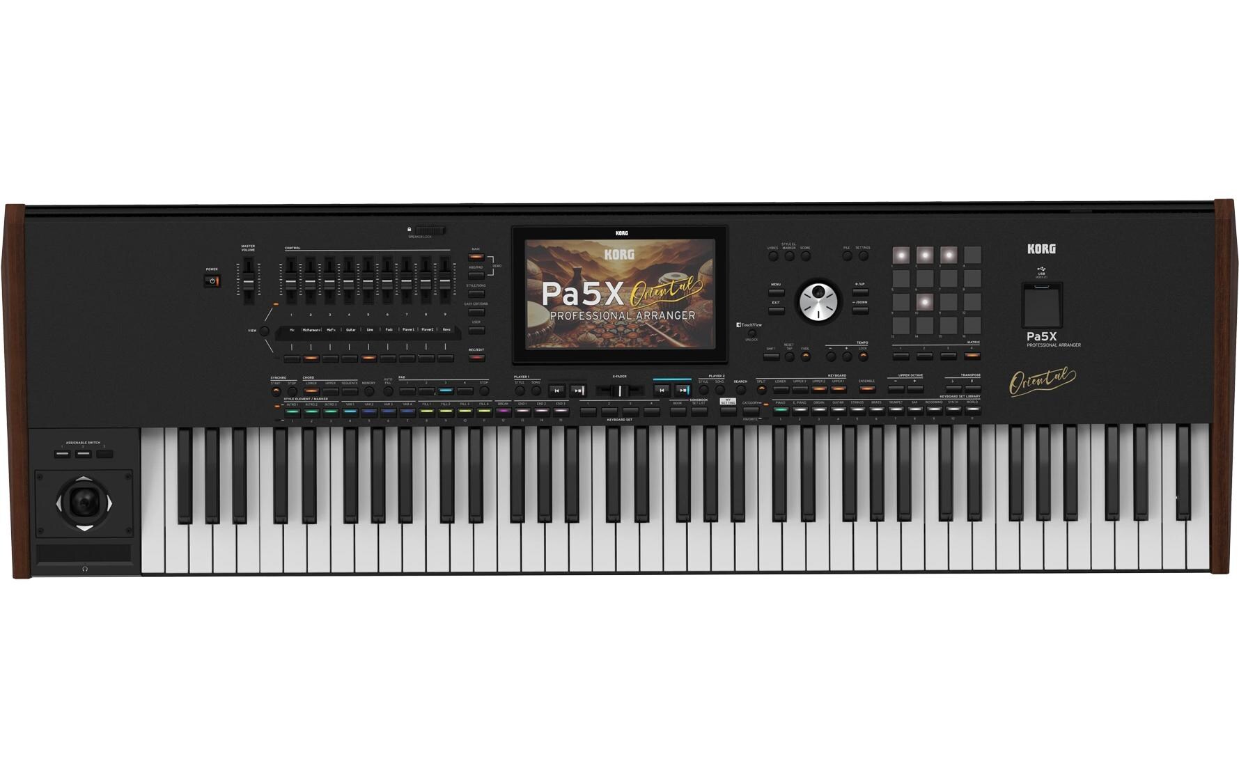 Keyboard Pa5X 76 Oriental<br>Keyboard mit 76 Tasten aus der Arranger-Serie